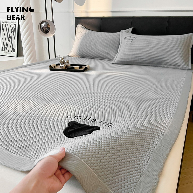 Bay gấu cao cấp dày Băng đậu Mat tấm ga trải giường