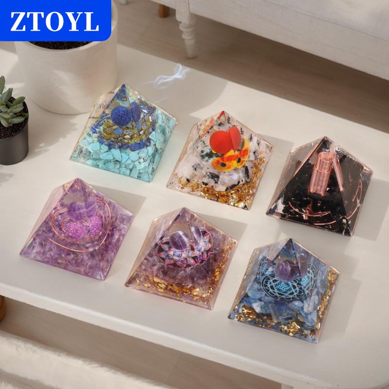 [COD] ZTOYL หินอเมทิสต์ธรรมชาติอเมทิสต์ Peridot reiki เครื่องมือทำสมาธิสำหรับตกแต่งห้องของขวัญคริสตัล
