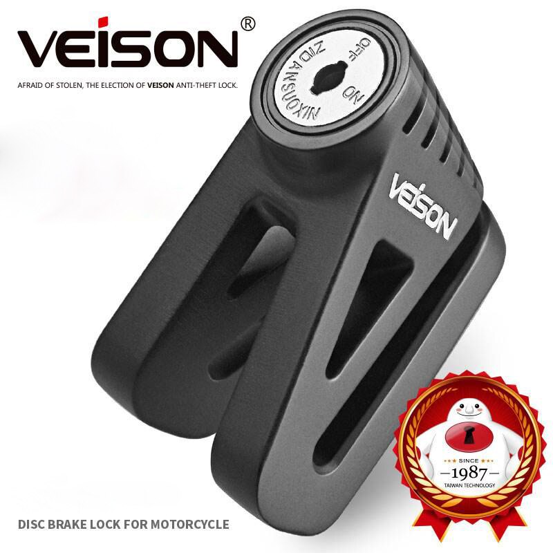 Veison dx7 khoá xe mô tô xe máy xe đạp chống trộm ổ khóa phanh an toàn chống trộm phụ kiện xe tay ga phanh moto khóa