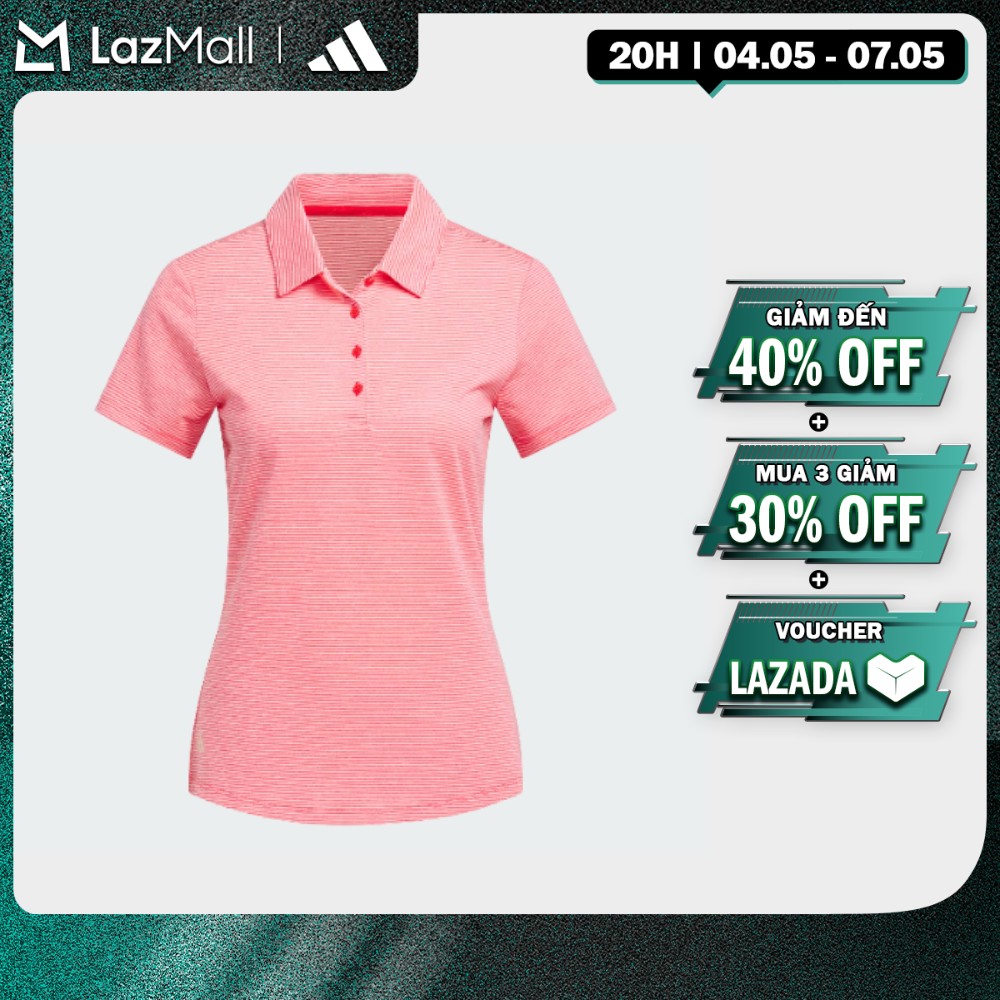 [20H 4.5-2H 5.5-MUA 3 GIẢM 30%] adidas Đánh gôn Áo Polo Ngắn Tay Ottoman Nữ Nữ Đỏ JE7373