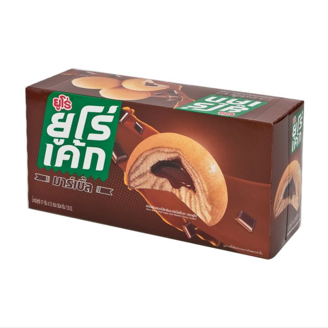 Euro Marble Cake Chocolate 144G. ราคา 49 บาท*ส่งฟรี