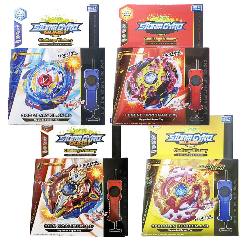 Beyblade Storm Gyro Burst S3 God Layer System Upgraded Super Top
