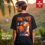 Culture Shock® x Dragon Ball Z Son Goku Premium Unisex Black T Shirt 100 cotton t shirt