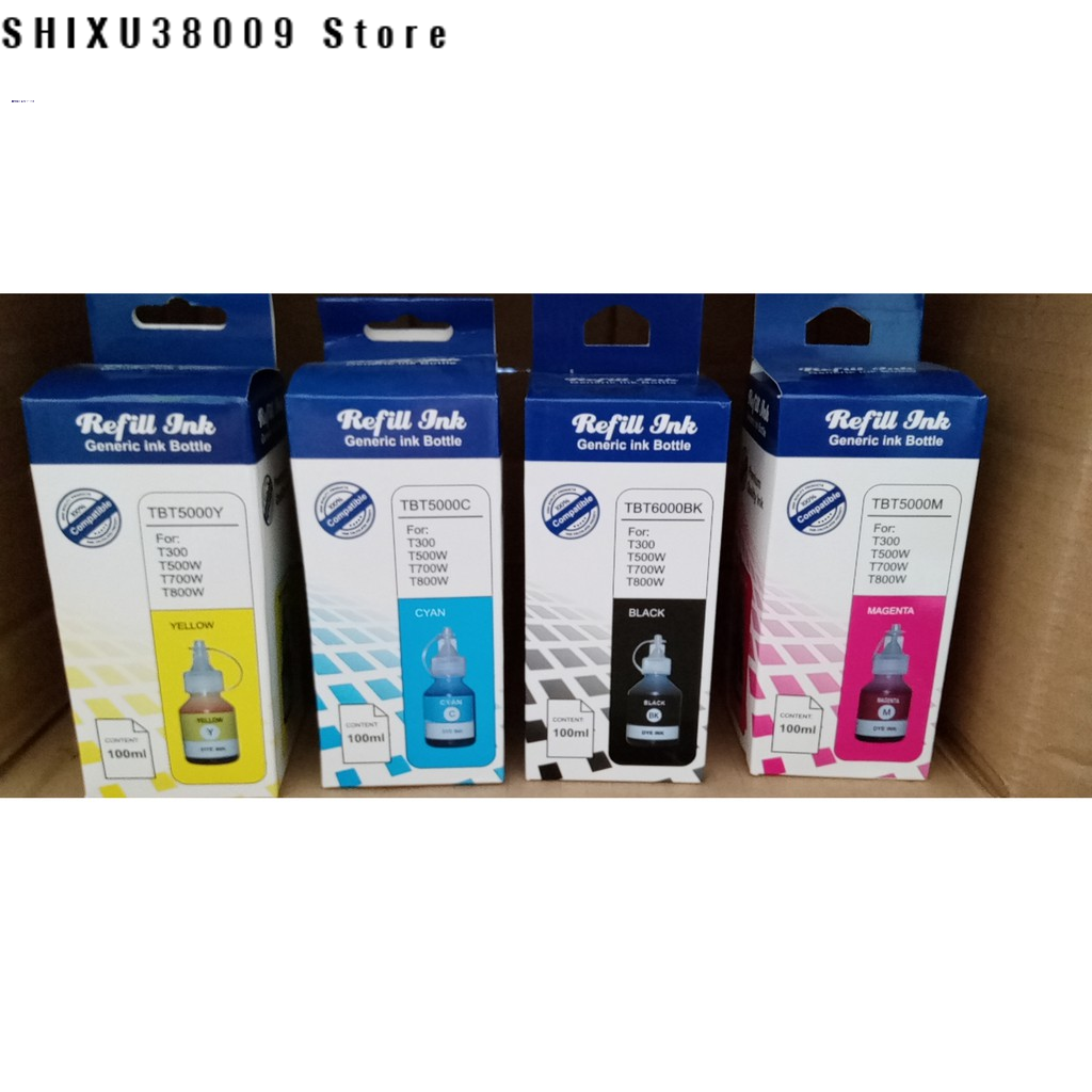 Brother T系列100ml最佳质量补充墨水 BT6000BK BT5000C BT5000M BT5000Y 高效打印机墨水 确保清晰输出 适用于多种打印机型号 大促销 优质墨水 提供持久色彩 完美兼容 墨水补充解决方案 - Jenama OEM Harga 24 Ringgit*Penghantaran Percuma
