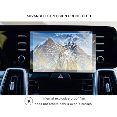 RUIYA For Sorento MQ4 2021 8 Inch Car Navigation Touchcenter Screen Protector Auto Interior Accessories Tempered Glass Film