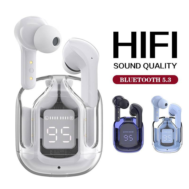 [Fr] Tai nghe giảm tiếng ồn trong suốt Bluetooth Air31 hoàn toàn mới, tai nghe không dây màn hình kỹ thuật số