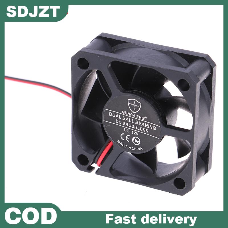 【SDJZT Tools】 Quạt làm mát biến tần máy chủ 2 dây 5020 5V 12V 24V 50x50x20mm Giá 72,126 Đồng*Miễn phí vận chuyển