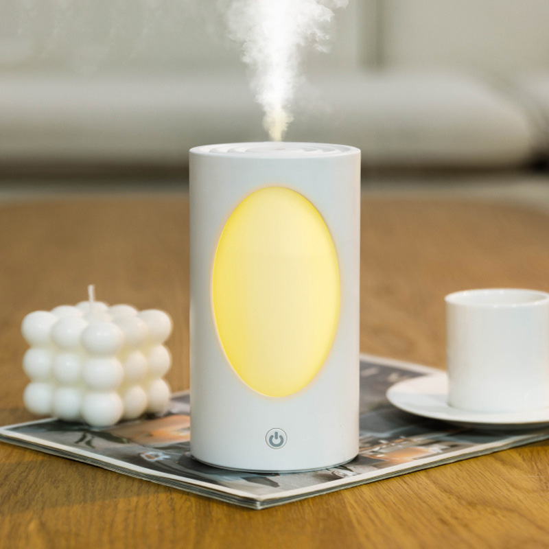 600ML Portable Air Humidifier Wireless Rechargeable Aroma Diffuser Colorful LED Light For Bedroom Office