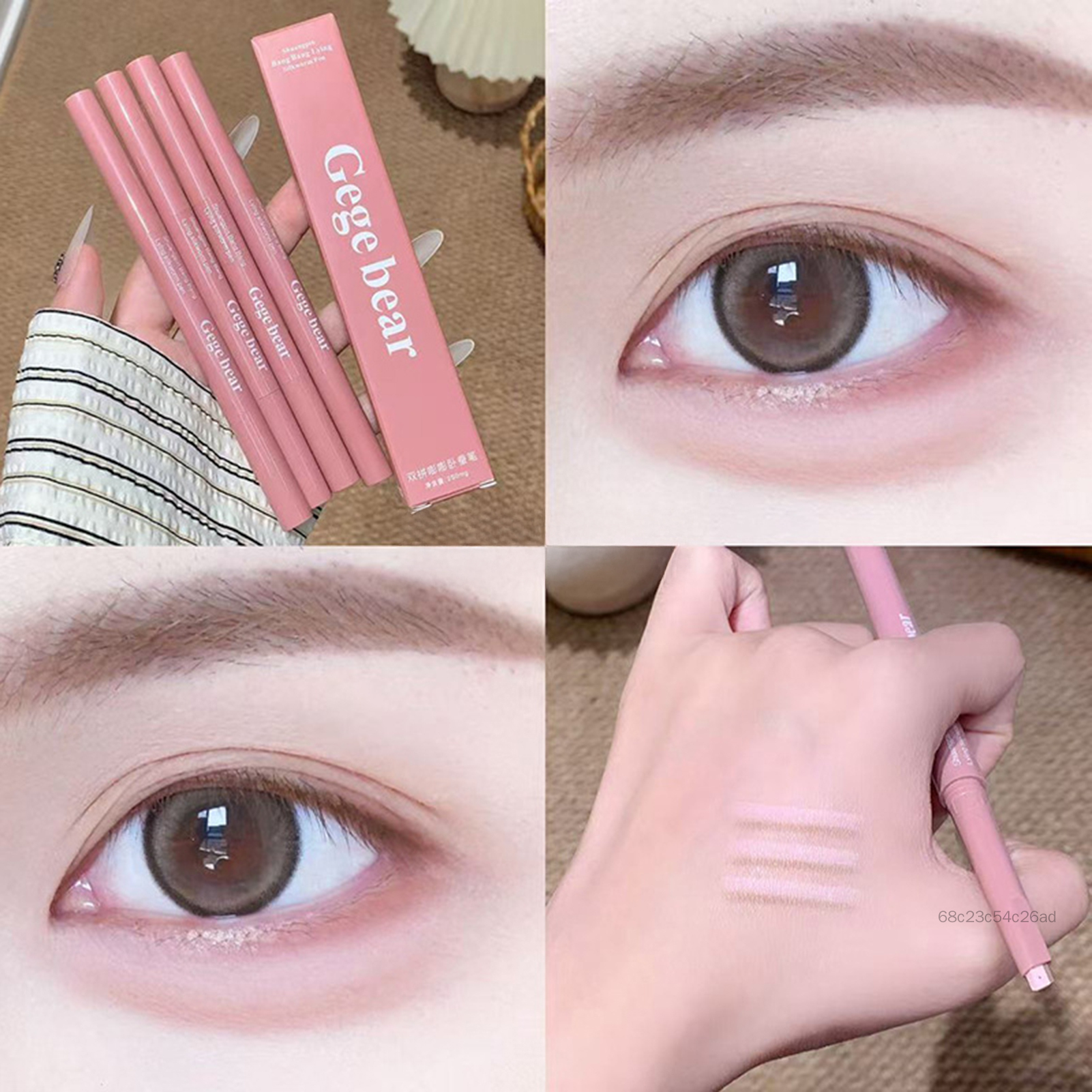 Kép trang điểm kết thúc Kim Bút 2 In 1 Eye Brightener Stick Quà tặng trang điểm cho tất cả các tông màu da EFD-VN - 2
