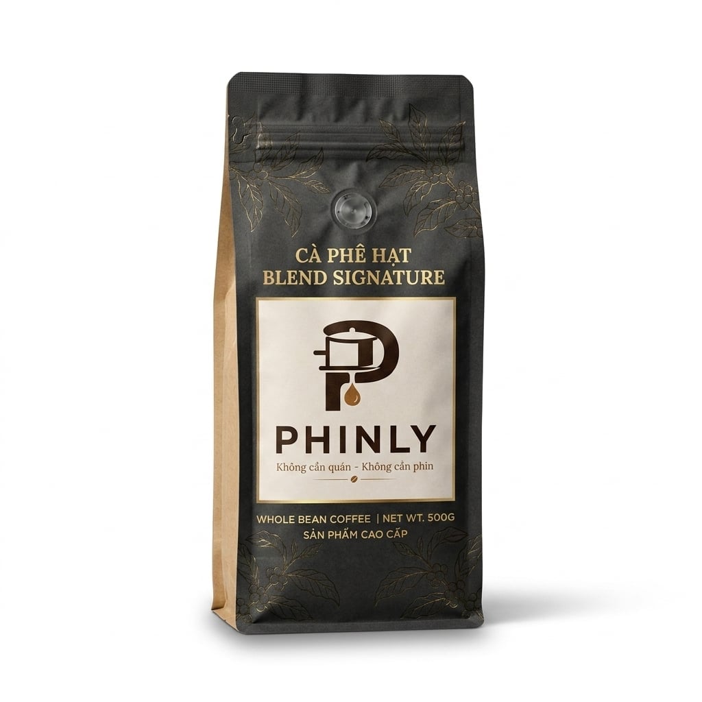 Cà Phê Hạt Blend Signature PHINLY - 500g