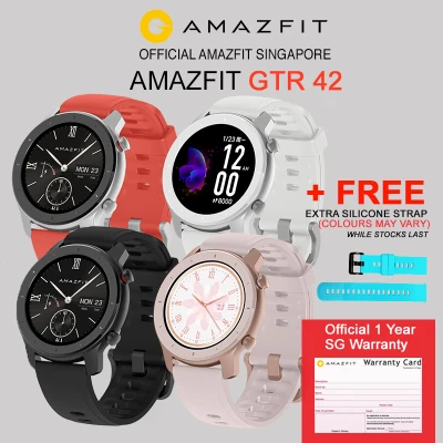 Official Amazfit GTR 42mm Waterproof GPS Smart Watch