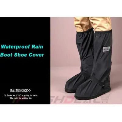 *SG seller* Rain Boots Rain Shoes Cover Waterproof Overshoes for Women Men Waterproof Boot motorcycle shoe cover rain boots