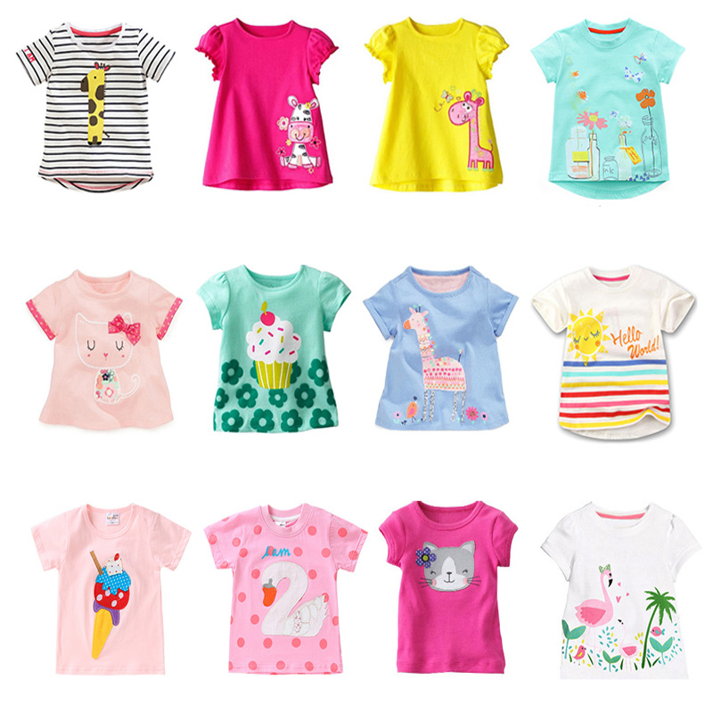 Kids Girl T Shirt Summer Baby Cotton ops Toddler Tees Clothe Disposable Diapers Harga  79 Ringgit*Penghantaran Percuma
