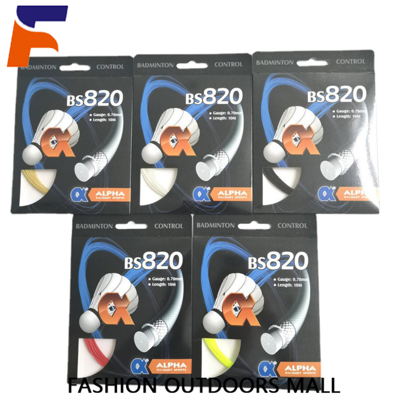 【Heguo thời trang ngoài trời mall】 bs820 dây vợt cầu lông dây quả bóng bàn luyện tập dây quả bóng bàn luyện tập 22lbs-30lbs 0.70mm/10m