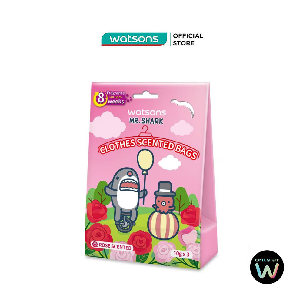 Túi Thơm Hương Hoa Hồng Watsons 10gx3 túi (Mr.Shark)