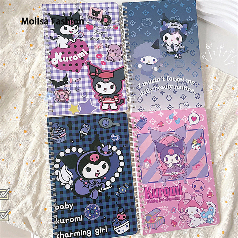 Yazhoulong Sanrio series A5 laptop coil animation laptop handsome student Kuromi Yugui ราคา 42 บาท*ส่งฟรี