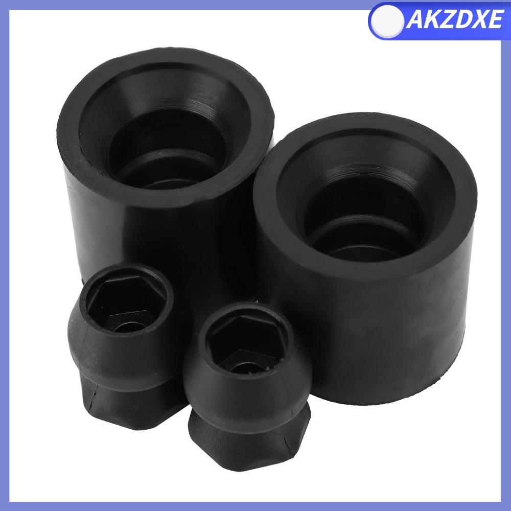 AKZDXE 2 Set Đen Giá đỡ cửa xe Cao su Bằng chứng biến dạng Bộ giữ cửa Phù hợp phổ quát Giá đỡ cửa cao su Xe RV