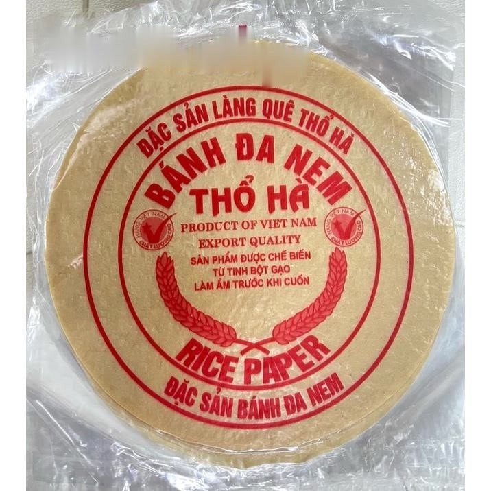 Combo 10 bịch Bánh Đa Nem Thổ Hà (mỗi bịch 9-12 lá)