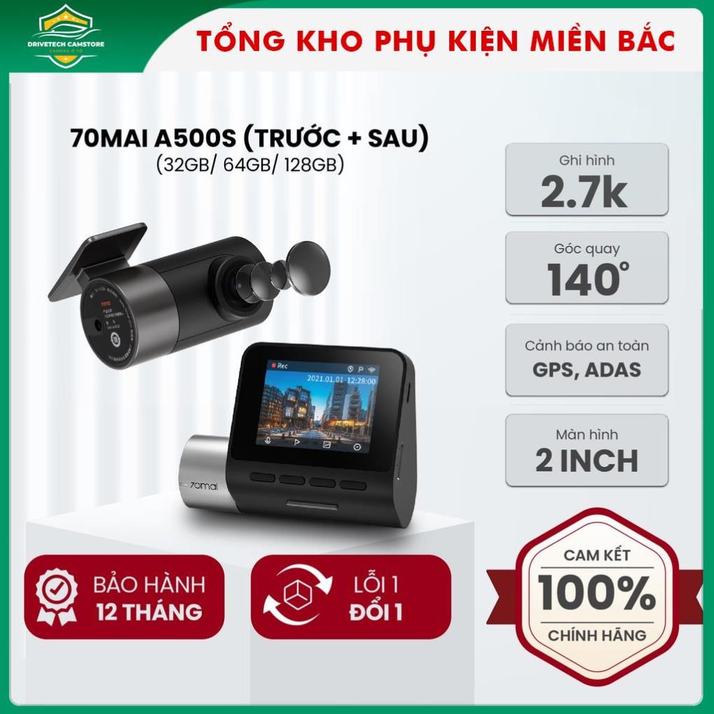 Camera hành trình 70mai Pro Plus+ A500s bản quốc tế chính hãng độ phân
