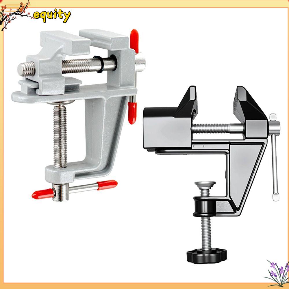 EQUITY Kìm phẳng Mỏ kẹp mini loại Nhỏ Bàn làm việc Bền bỉ Có thể điều chỉnh Kẹp bàn Mô hình làm đồ trang sức