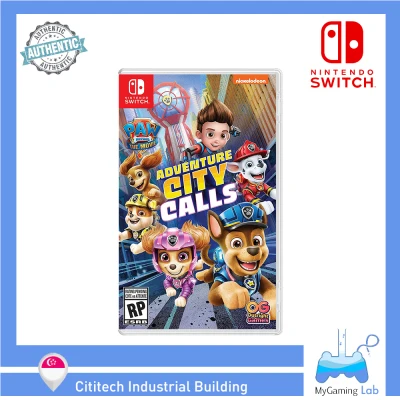 [SG]★IN-STOCK★Nintendo Switch Game Paw Patrol The Movie Adventure City Calls For N-Switch / LITE