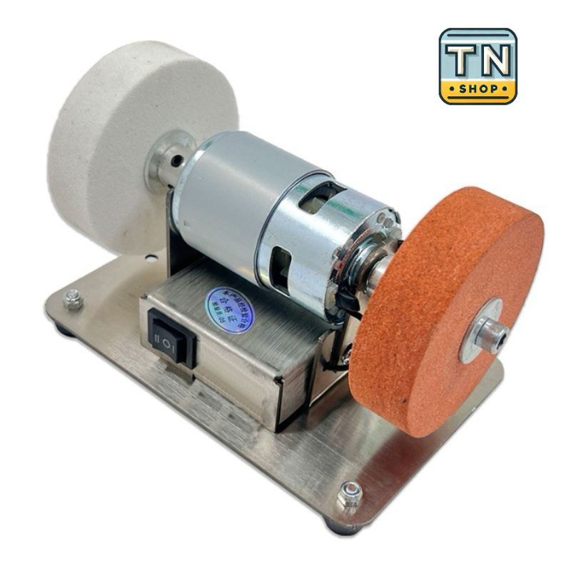 Máy mài dao kéo mini 2 đầu đa năng, sử dụng điện 220v, hiệu suất cao.