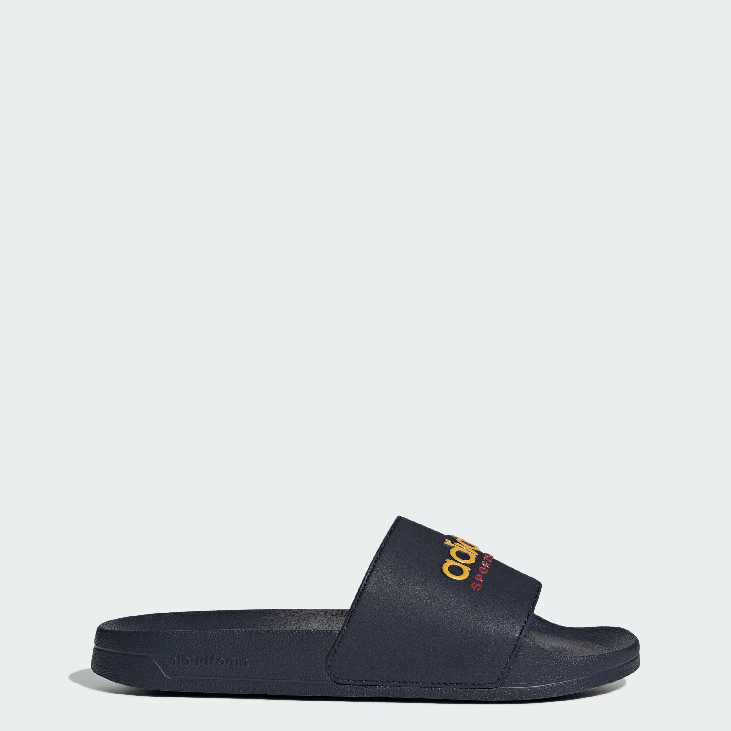Discount on Adidas  shoes - SKU: adidas Swimming & Lifestyle Adilette Shower Slides Unisex Blue IE8946