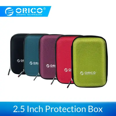 ORICO 2.5 Inch HDD Box Bag Case Portable Hard Drive Bag for External Portable HDD hdd box case storage Protection Mini Power Bank Caseelectronic Organizer Carrying Case