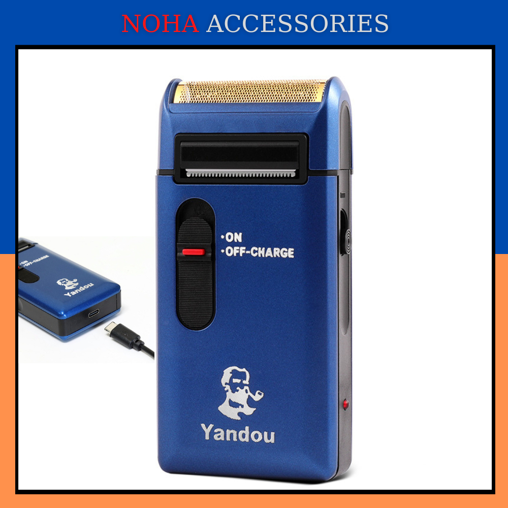 máy cạo râu yandou xanh 312