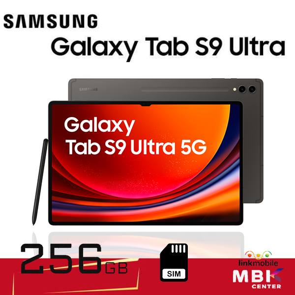 Samsung Galaxy Tab S9 Ultra 5g Ram12/256Gb New Product, Brand New Device, Center-Operated Store, Warranty from the Store. ราคา 48,900 บาท*ส่งฟรี