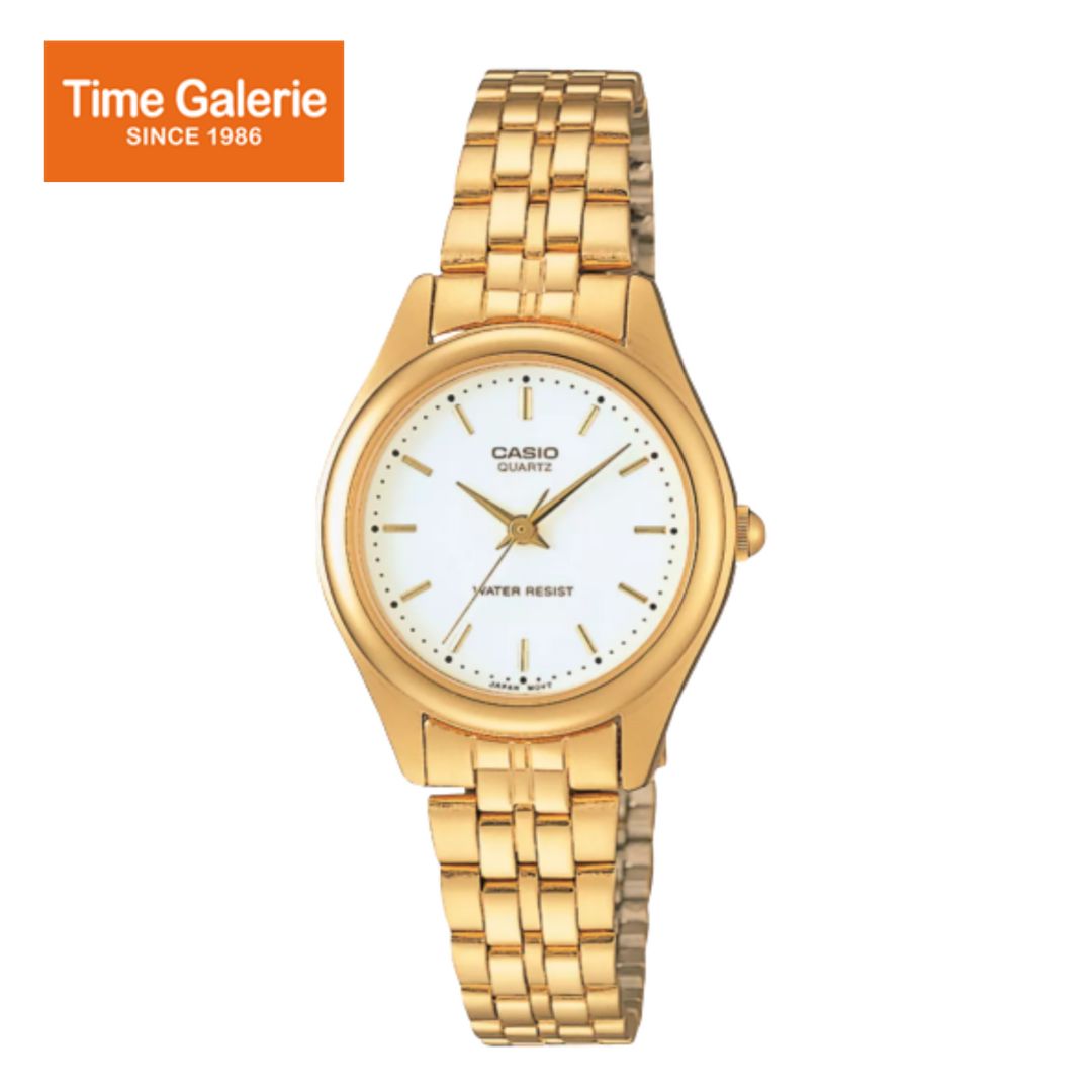 Casio General LTP-1129N-7ARDF Quartz Gold-Tone Stainless Steel Women Watch Harga 283 Ringgit*Penghantaran Percuma