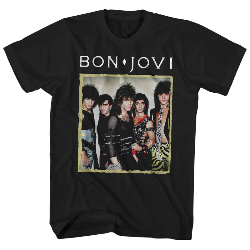 Buy Rock Band T Shirt Bon Jovi Online at a Better Price Lazada