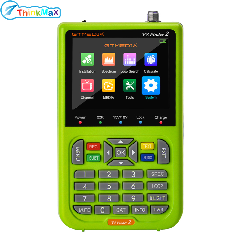 ราคาลดล้างสต๊อก!!Freesat 1080P Hd V8 Finder2 DVR B-S/s2 Digital เครื่องระบุตำแหน่งดาวเทียม Type-C เครื่องรับสัญญาณแบบชาร์จได้ ราคา 138 บาท*ส่งฟรี