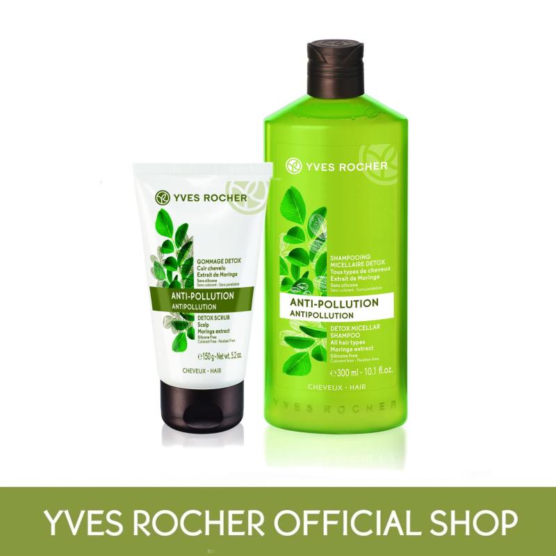 Buy Yves Rocher Hair Detox Scrub and Clean Set Singapore
