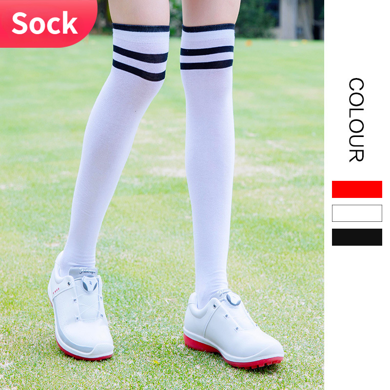 Long Over Knee Golf Stocking for Ladies Elastic Soft Sportwear Legging Comfortable Summer Slim Socks Baseball Tennis Stocking Breathable Sportswear ราคา 333 บาท*ส่งฟรี