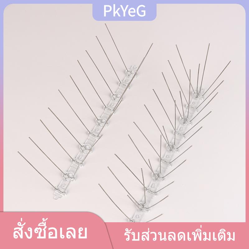 PkYeG 1ชิ้นหนามแหลมนกพิราบและเครื่องไล่นกยับยั้งระเบียง25ซม. ชุดกันนกขับไล่แมลง ราคา 32 บาท*ส่งฟรี