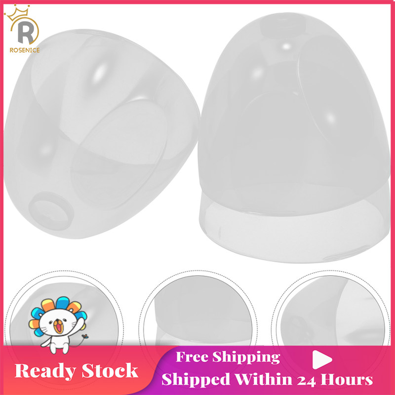 ROSENICE 4 Bộ phận thay thế nắp bình sữa cổ rộng đa năng bình sữa Nắp bình sữa Nắp bình sữa Thay thế nắp bình sữa