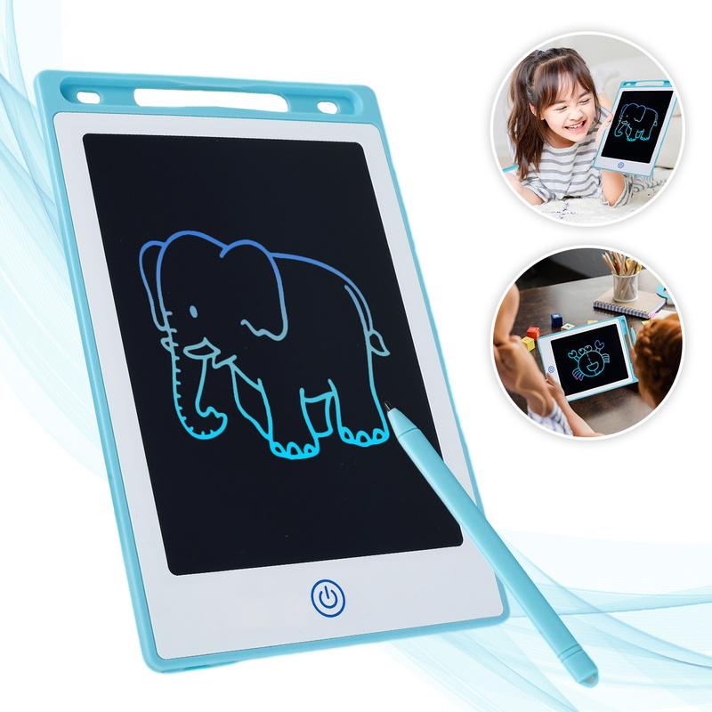 Máy tính bảng viết LCD Bảng vẽ nghuệch ngoạc 8.5inch đầy màu sắc bảng vẽ tấm kẹp giấy viết bảng vẽ điện tử LCD Bảng vẽ vẽ giáo dục Pads bảng vẽ điện tử