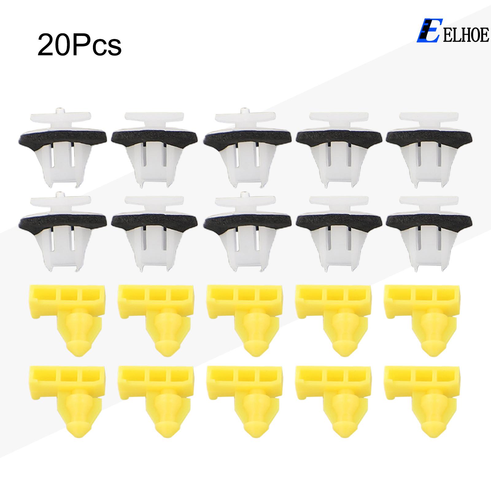 【EELHOE】 For Nissan For Juke Clip Set 20PCS Moulding Fixing for Models 76882JG10A [Large Inventory Hot Selling] ราคา 52 บาท*ส่งฟรี