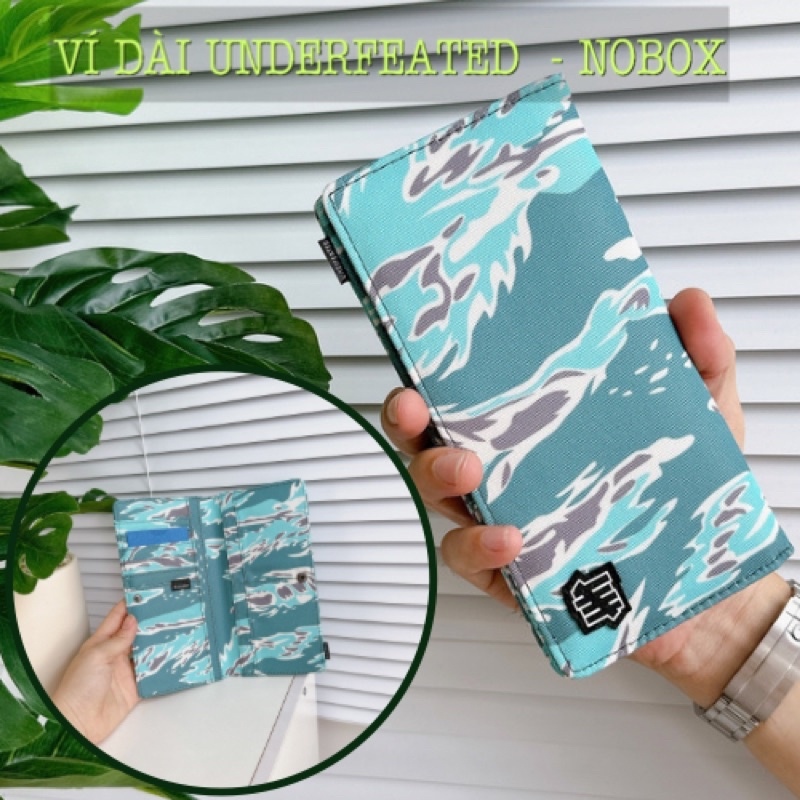 ✷☎ Ví UNDERFEATED Mini cầm tay nhỏ gọn đẹp nhiều ngăn thời trang chất vải Canvas chống thấm nước UND01