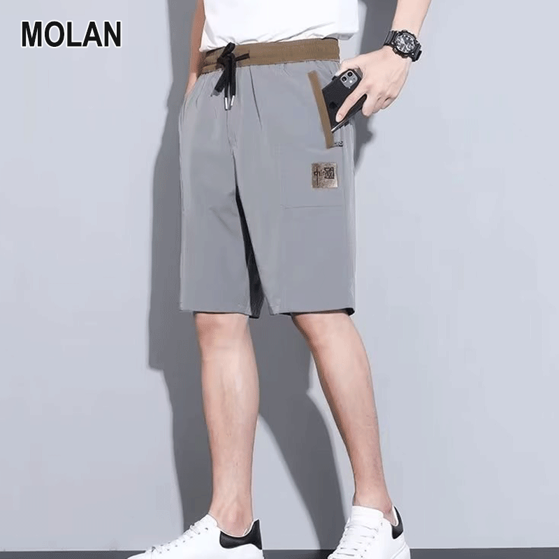 MOLAN quần âu tây nam Quần đùi nam siêu thường nhật mỏng Nhanh Khô Quần thể thao chạy bộ