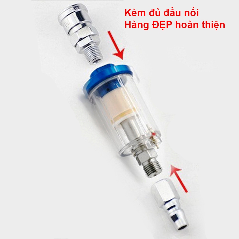 Lọc Hơi Nước cho Súng Phun Sơn, tách dầu tách nước - Hàng đẹp