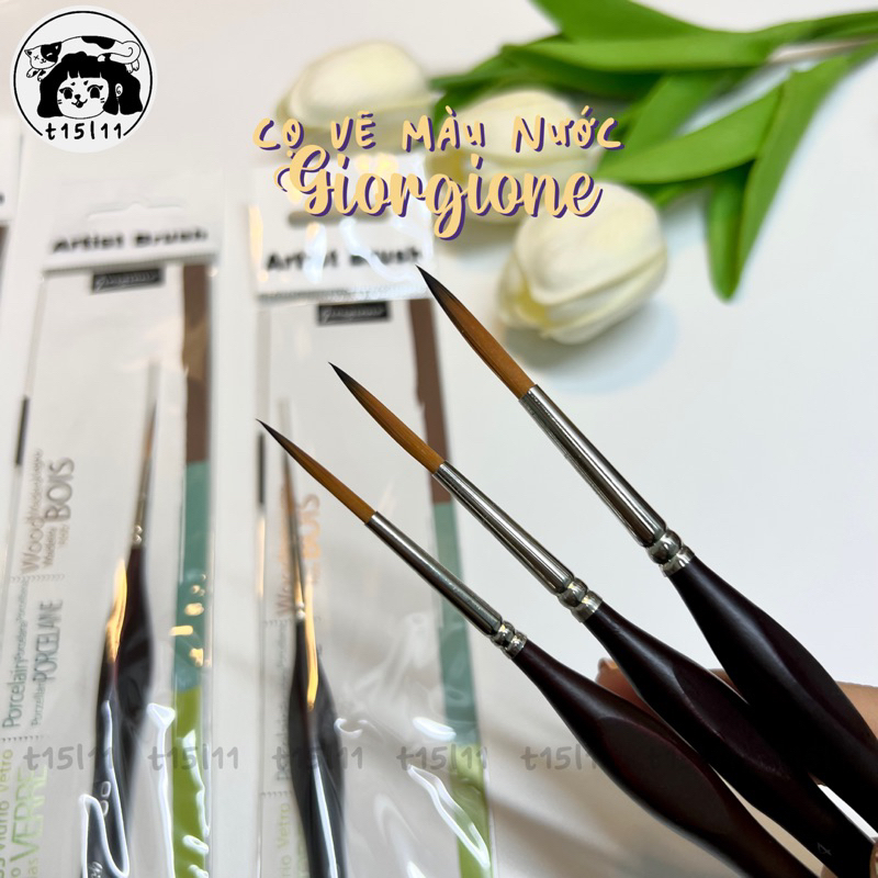 Cọ tỉa vẽ màu nước Giorgione