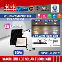 ISFL IWACHI 3IN1 ECO LED SOLAR FLOOD LIGHT 3IN1: 3000K 4000K 6500K WATTS: 100W 200W 300W 400W 500W ISFL