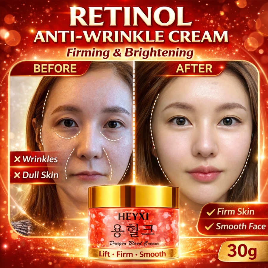 Fantasise Beauty COD Ori Dragon’s Blood Cream Retinol Pencerah Alami Pemutih Tone Up Moisturizing...