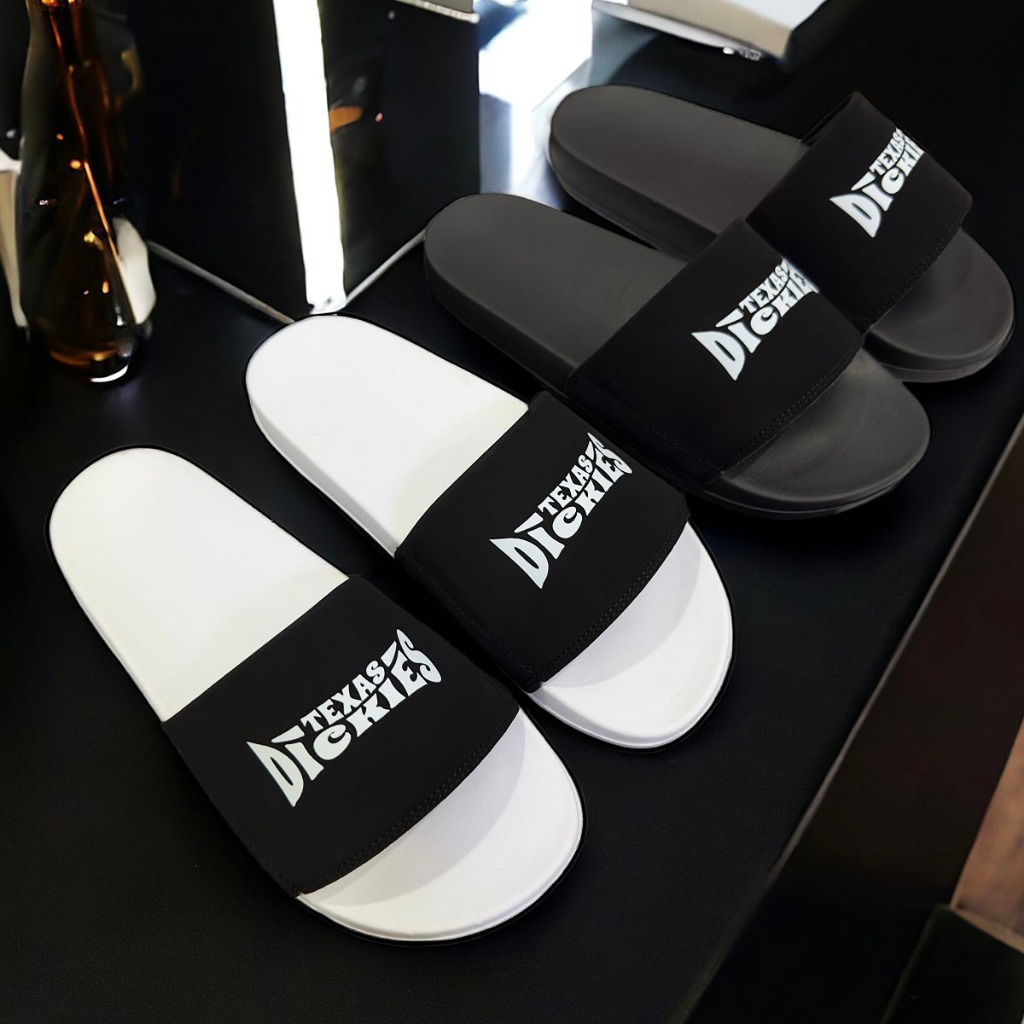 Dép nam nữ quai ngang phong cách thời trang Hàn Quốc,hai màu đen trắng dễ phối đồ,quai mềm êm D7744