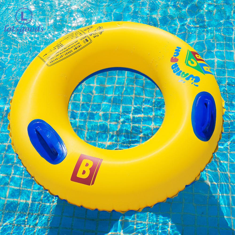 Letters Inflatable Swimming Ring Pool Sea Summer Safety Floating Buoy