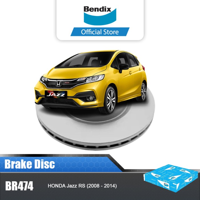 Bendix brake disc brake plate Honda Jazz RS 2008-2014 br474 Harga 728,000 Ringgit*Penghantaran Percuma