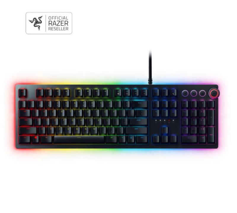 Razer Huntsman Elite – Optical Gaming Keyboard (Linear Optical Switch) – US Layout – FRML Packaging Singapore