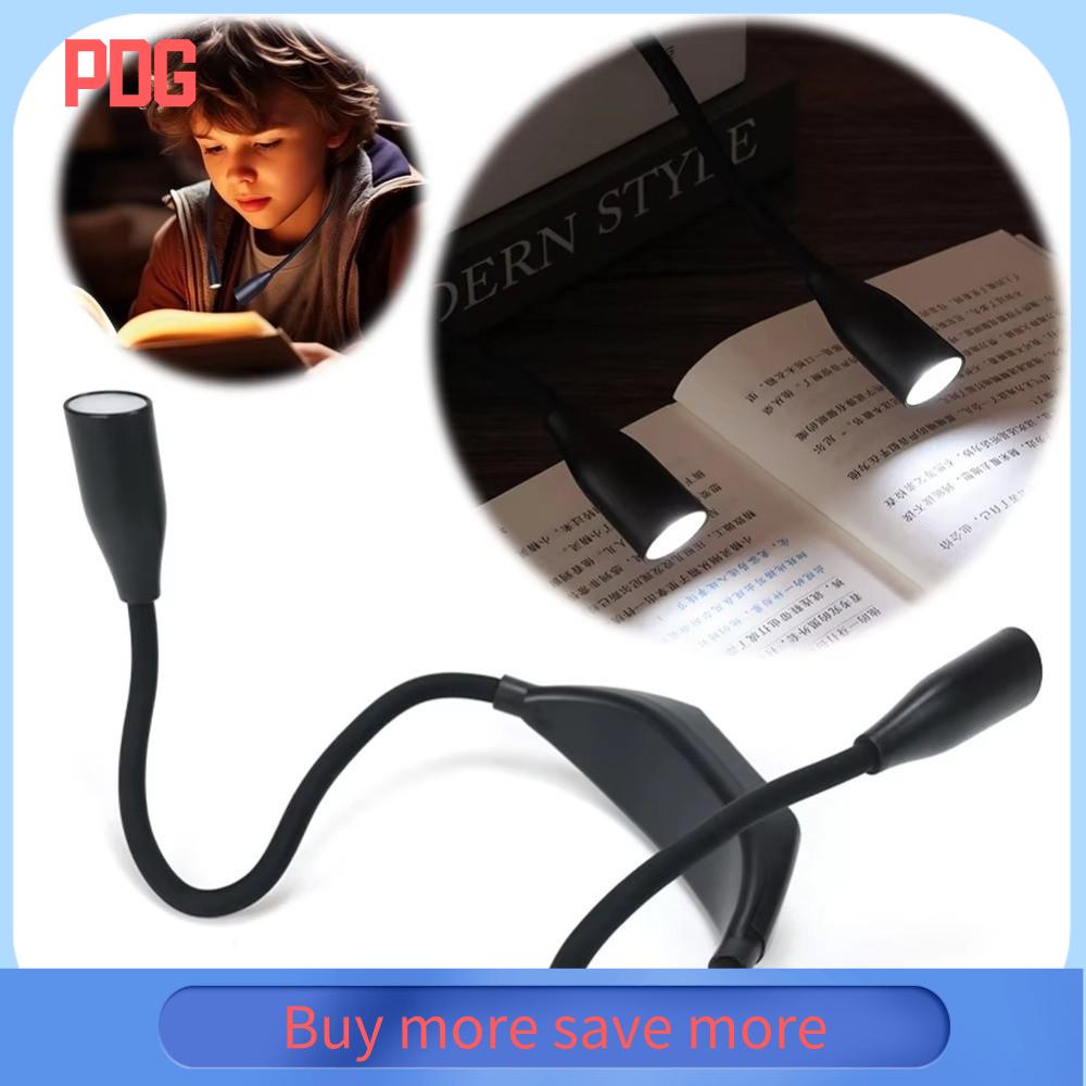 PDG Linh hoạt Đèn đọc sách cổ LED Có thể sạc lại Độ sáng có thể điều chỉnh Đèn sửa chữa ô tô Di động 3 màu sắc Đèn chạy ban đêm